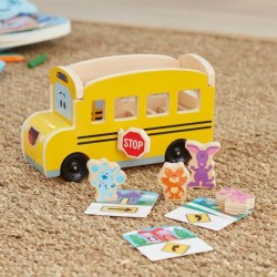 MELISSA & DOUG BLUE'S CLUES & YOU AUTOBUZ SCOLAR DE LEMN - 000772330114 - 000772330114 - view 1