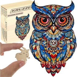 PUZZLE CREATIV DIN LEMN KRUZZEL - BUFNITA, 177 BUC. - KRU24551 - KRU24551 - view 1