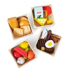 SET LEMN MELISSA & DOUG - 5 GRUPE DE ALIMENTE - 000772002714 - 000772002714 - view 1