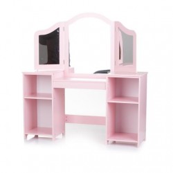 Комплект тоалетка и табуретка Chipolino, розови - DIWH02409156 - view 2
                  