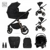 CARUUT BEBELULI LORELLI BIANCA 3B1 CU SAZ NEGRU - 10022012501