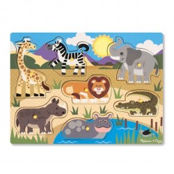 MELISSA AND DOUG PUZZLE DIN LEMN - SAFARI - 000772190541 - 000772190541 - view 1