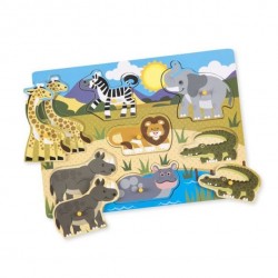 MELISSA AND DOUG PUZZLE DIN... - 000772190541 - view 2