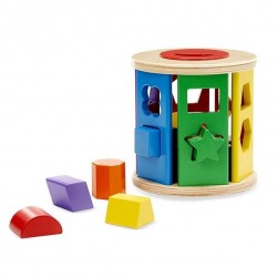 ROLA DE SORTARE LEMN CU FORME MELISSA SI DOUG - 000772190411 - 000772190411 - view 1