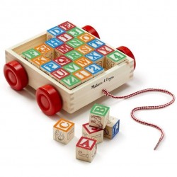 REMORCA CUB LEMN MELISSA SI DOUG ABC - 000772111690 - 000772111690 - view 1