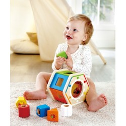 SORTOR DIN LEMN DIVERSE COLORI HAPE, 7 BUC. - H0516 - H0516 - view 1
