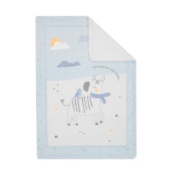 PĂTURĂ SUPER MOLE CU SHERPA 110/140CM KIKKA BOO STRIPY FRIENDS - 31103020152 - 31103020152 - view 1