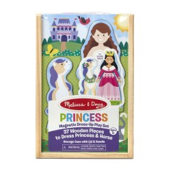 MELISSA &amp DOUG SET DE ROCHIE MAGNETICE DIN LEMN - PRINCESS - 40321 - 40321 - view 1