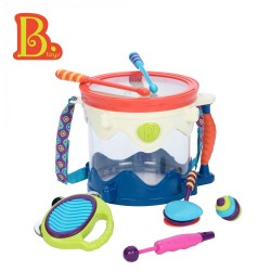 SET MUZICA PENTRU COPII BATTAT - TOBA SI INSTRUMENTE MUZICALE, 6 BUC. - BTBX1446Z - BTBX1446Z - view 1