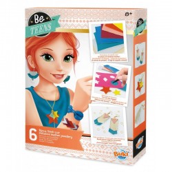 KIT CREATIV BUKI FRANCE - BIJUTERII din piele artificială, 6 bijuterii - BKBE111 - BKBE111 - view 1