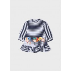 ROCHIE DE COPII CU MANECA LUNGA PENTRU BEBE - 2959-058 - 2959-058 - view 1