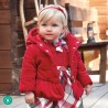 GEACĂ BEBE PRIMAR CU GLUGA PENTRU FATA - 2411-031