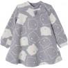 ROCHIE DE COPII CU MANECA LUNGA PENTRU BEBE - 2952-025