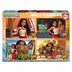 PUZZLE PROGRESIV EDUCA WAYANA II, 50-80-100-50 BUC. - EDU20104 - EDU20104 - view 1