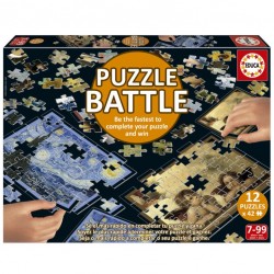 EDUCA BATTLE PUZZLE, 12X42 BUC., ARTĂ - EDU20122 - EDU20122 - view 1
