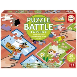 EDUCA BATTLE PUZZLE, 16X9 BUC., FANTASIE - EDU20118 - EDU20118 - view 1