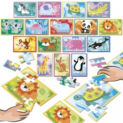 EDUCA BATTLE PUZZLE, 16X9... - EDU20116 - view 2