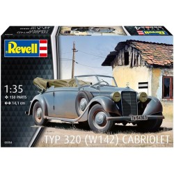 MODEL JUCĂRII REVELL - MAȘINĂ CONVERTIBILĂ 320 W142 - R03354 - R03354 - view 1