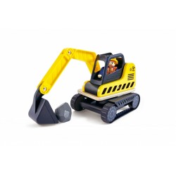 EXCAVATOR DIN LEMN PENTRU COPII HAPE - H3058 - H3058 - view 1