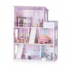 CHIPOLINO CHIPOLINO SET CASĂ DE PĂPUȘI DIN LEMN CU 13 BUC. MOBILIER - DIWH02407627