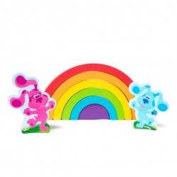 Дървен пъзел Melissa and Doug Blue's Clues & You! Дъга, 9 части - 000772330084 - view 3
                  