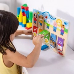 Дървена таблица за игра Melissa and Doug, My Daily Routines - 000772501798 - view 4
                  