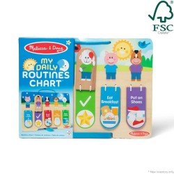 Дървена таблица за игра Melissa and Doug, My Daily Routines - 000772501798 - view 7
                  