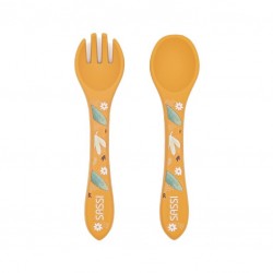 SET SILICON SASSI DE MANCANCAT, FURCULITĂ ȘI LINGURĂ, LANSARE - SSSI0900 - SSSI0900 - view 1