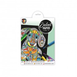 KIT DE COLORARE MOXY PE HÂRTIE VELVET - CÂINE - 1535220011 - 1535220011 - view 1