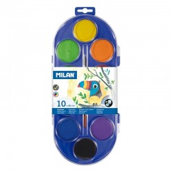 VOPSELE ACUORELA MILAN, 45 MM, 10 CULORI, PERIE INCLUSA - 6605120017 - 6605120017 - view 1