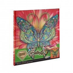PÂNZĂ MOXY PENTRU POPGRĂ FLUTURI, CU MARGE, 30 X 30 CM - 6605330021 - 6605330021 - view 1
