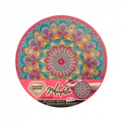 PÂNZĂ MOXY PENTRU POPGRĂ CU MÂRGELE MANDALA, CERCUL, ROZ - 6605330060 - 6605330060 - view 1