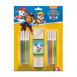 SET CÂINE DE PATROLĂ MULTIPRĂT, PENTRU BĂIAȚ, CU 2 ȘTAMBELE ȘI 8 FELS - 6605330086 - 6605330086 - view 1