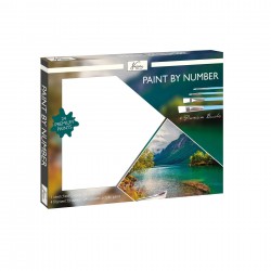 KIT VOPSEA NASSAU LA NUMERE, CU 24 VOPSELE SI 4 PERIE - 6605330153 - 6605330153 - view 1