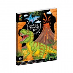 KIT MOXY DE ZGURI SI COLORAT DINOZAUR, 10 FOI - 6605330163 - 6605330163 - view 1
