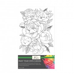 PÂNZĂ NASSAU PENTRU POPGRARE FLORI, 20 X 15 CM - 6605330170 - 6605330170 - view 1