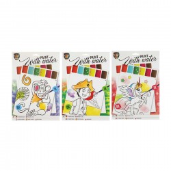 KIT DE VOPSIE MOXY WATER, A4, 8 FOI, ASORTAT, AMBALAJ 48 - 6605330219 - 6605330219 - view 1