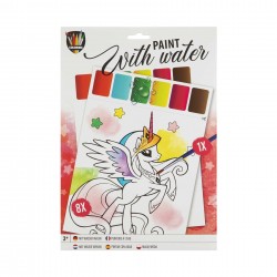 KIT DE VOPITARE MOXY WATER UNICORN, A4, 8 FOI - 6605330220 - 6605330220 - view 1