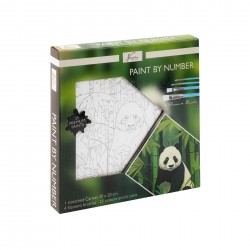 VOPSEA NASSAU CU NUMERE PANDA, 20 X 20 CM - 6605330225 - 6605330225 - view 1