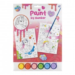 VOPSEA MOXY LA NUMERE UNICORN, 2XA4, CU PERIE SI 6 CULORI - 6605330254 - 6605330254 - view 1
