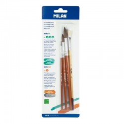 MILAN PING BRUSH 101, 4 NUMERE BLISTER, NUMERE 4, 8, 10 ȘI 16 - 6605380292 - 6605380292 - view 1