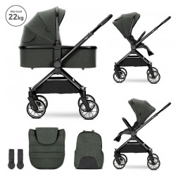 CARUUT COMBINAT PENTRU COPII LORELLI REYA 2B1 CU COS PENTRU UN VERDE NOI-NASCUTI - 10022072504 - 10022072504 - view 1