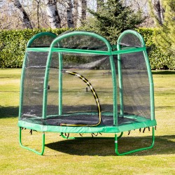 TRAMPLINĂ PENTRU SĂRIT 215CM PETRECERE CHIPOLINO - TRAMP0241GR - TRAMP0241GR - view 1