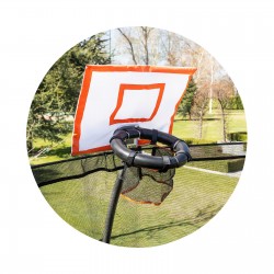 Батут за скачане 305см с баскетболен кош Chipolino Basketball - TRAMPB024GR - view 6
                  
