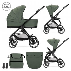 CARUUT COMBINAT PENTRU COPII LORELLI VENICE 2B1 CU COS PENTRU UN VERDE NOI-NASCUTI - 10022042504 - 10022042504 - view 1