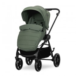 Детска комбинирана количка Lorelli VENICE 2в1 с кош за новородено GREEN - 10022042504 - view 3
                  