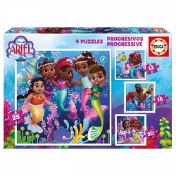 EDUCA PROGRESSIVE PUZZLE - ARIEL 12-16-20-25 BUCĂȚI - EDU20342 - EDU20342 - view 1