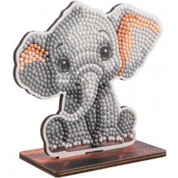KIT DE BRODERIE DIAMANTE, CRAFT BUDDY, CRYSTAL ART BUDDIES, ELEFANT, 7 BUC. - CBCAFGR-31GEN038 - CBCAFGR-31GEN038 - view 1