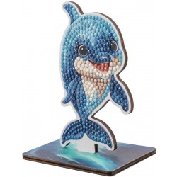 KIT DE BRODERIE DIAMANTE, CRAFT BUDDY, CRYSTAL ART BUDDIES, DELFIN, 7 BUC. - CBCAFGR-31GEN046 - CBCAFGR-31GEN046 - view 1
