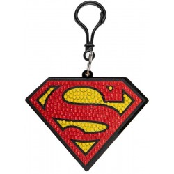 KIT DE BRODERIE DIAMANTE, CRAFT BUDDY, BRAMECA CRYSTAL ART BAG, SUPERMAN - CBCABC-DCU002 - CBCABC-DCU002 - view 1
